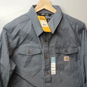 RuggedFlex Relaxed Fit Lightweight Three Quarter Sleeve Carhartt Shirt